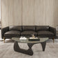 Lakito Leather Three Seater Sofa