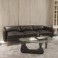 Lakito Leather Three Seater Sofa