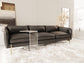 Lakito Leather Three Seater Sofa