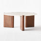 Scandinavian, Modern, Minimalist Marble Sormio Coffee Table