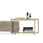 Bellissimo Puff Coffee Table Gold