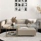 Bellissimo Puff Coffee Table Gold