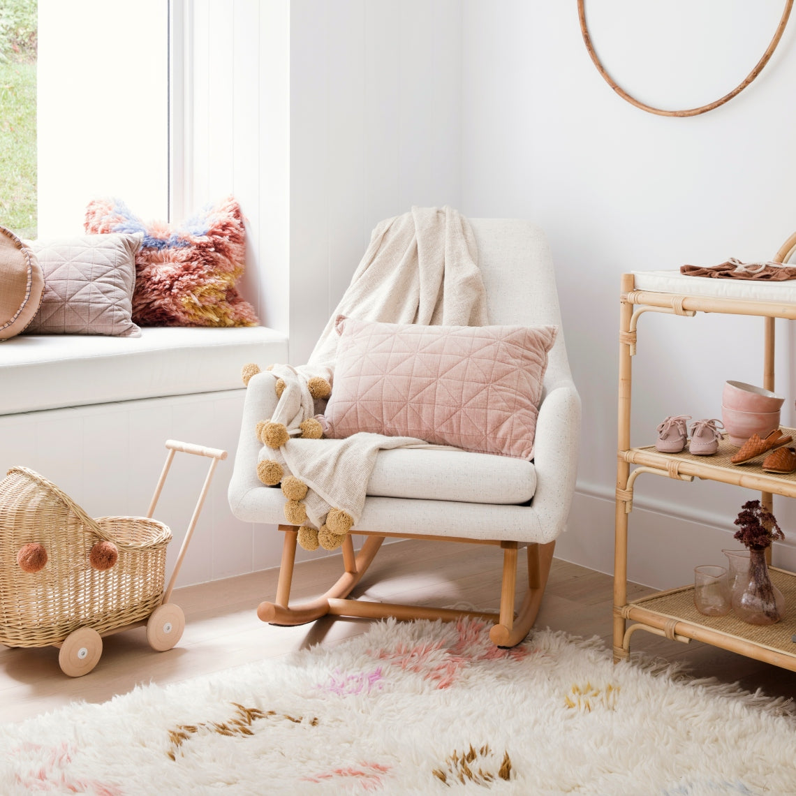 Rocking chair store for baby girl