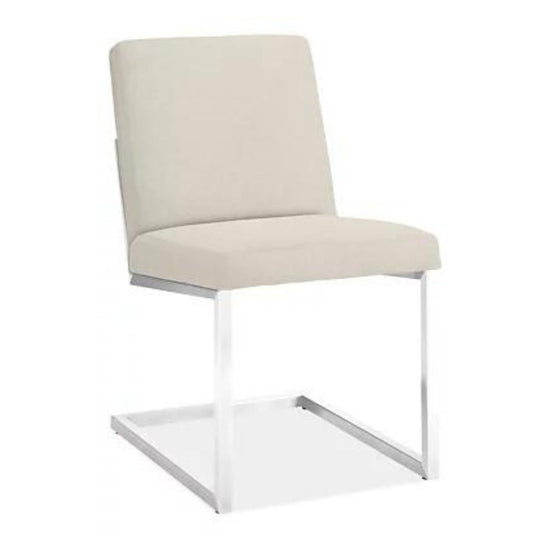 Pendle Armloser Stuhl Weiß