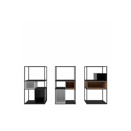 Westow Triple Bookcase Set